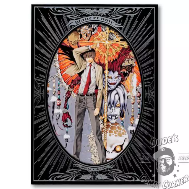 Tokyopop Manga Death Note Art-book Blanc et Noir Hardcover Großformat Prägung
