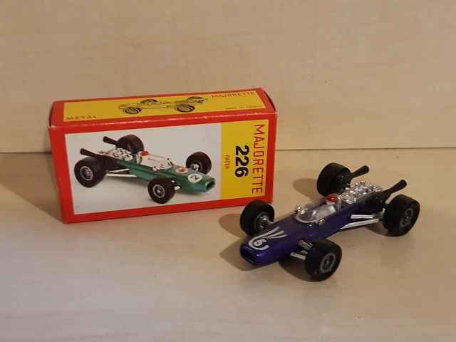 Majorette REPCO F1 N°226 – Gris, N°7, échelle 1/65, France, Coloris Rare