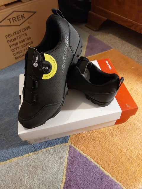 Brandneu in Originalverpackung Bontrager Evoke Radschuhe SPD Straßenkies MTB Größe 40 - UVP £ 120 2