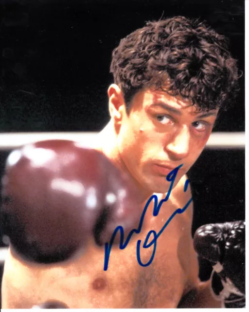 Robert DeNiro Raging Bull Autograph 8"x10" Signed Photo