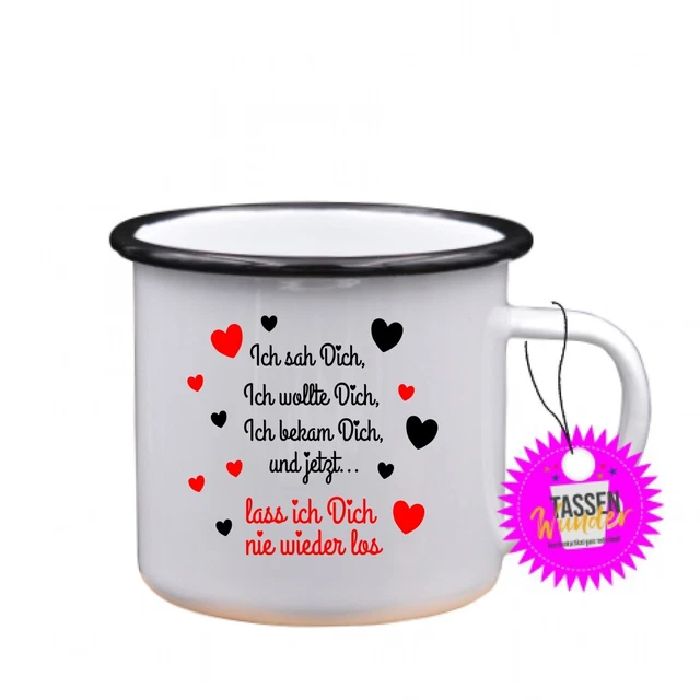 Ich sah Dich - Tasse mit Spruch Lustige/ Sprüche / Urlaub