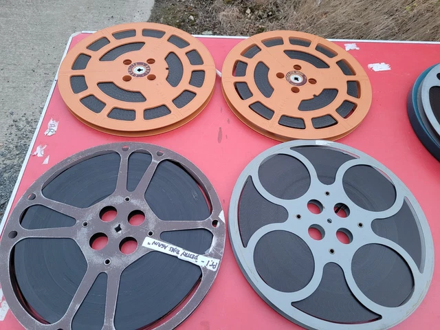 16mm Films Joblot 10x 1600ft To Clear Unknown Content.