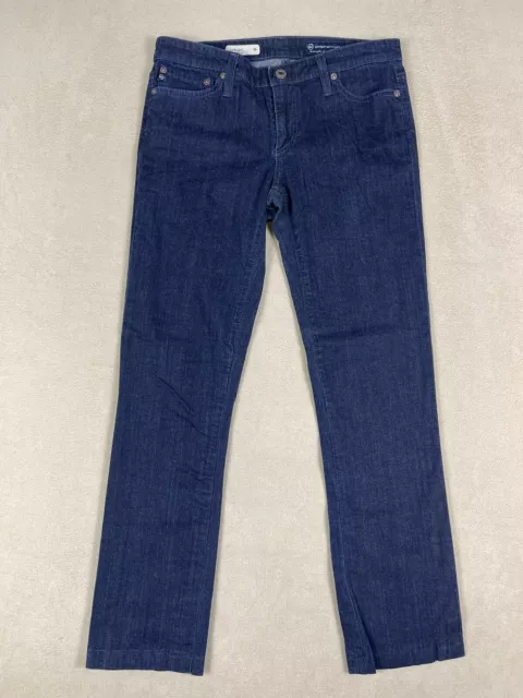 AG Adriano Goldschmied The Angel Bootcut Jeans Womens 28R Low Rise Stretch Denim