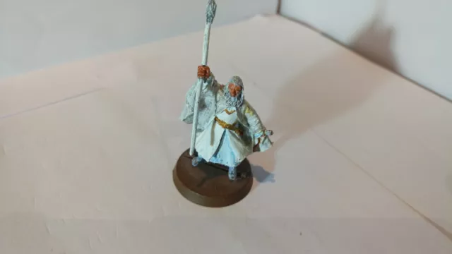 Games workshop Lord of the Rings Gandalf the White  metal well painted