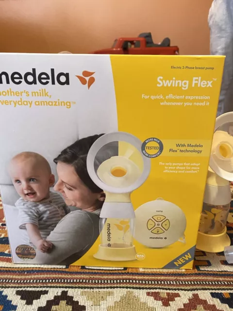 Medela Single Electric Swing Flex Breast Pump - Yellow