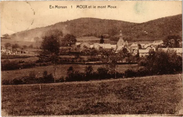 CPA in MORVAN MOUX and Mont MOUX Nievre (100232)