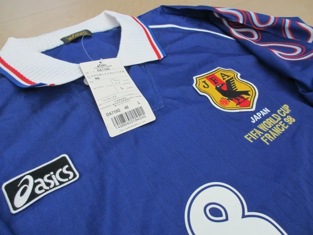 RETRO JAPAN 1998 World Cup Home Football Shirt S/S #8 NAKATA