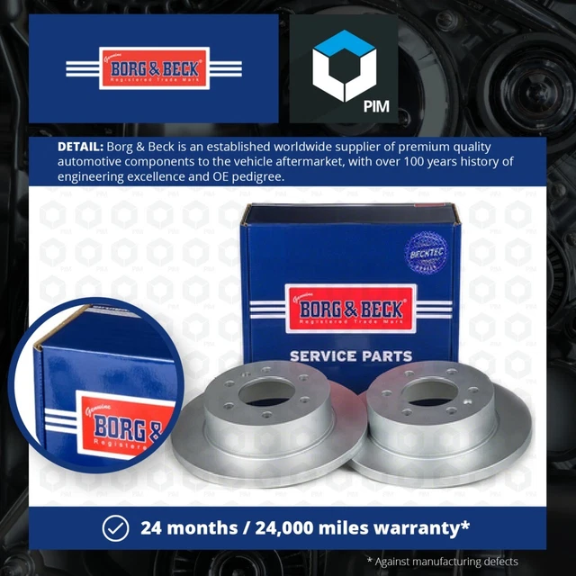 2x Brake Discs Solid For Citroen Berlingo 1.5 BlueHDi 130 Apec Blue