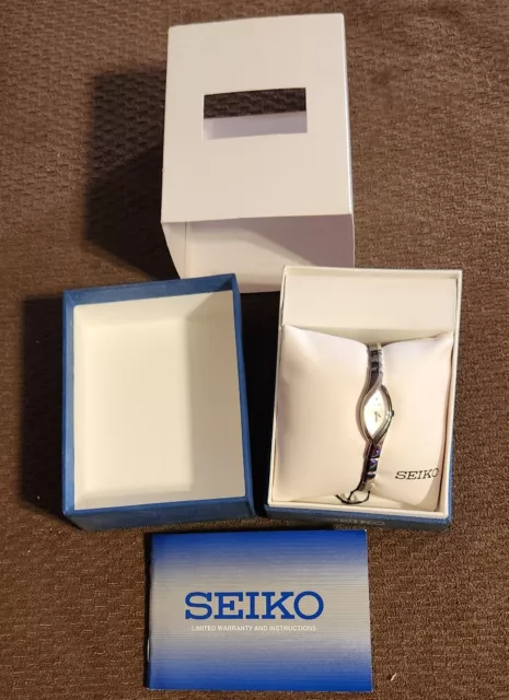 Orologio Donna Seiko 2E20 0BB0 Nuovo Vecchio Stock