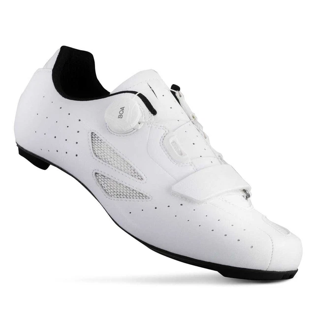 Herren SPD Straße Radschuhe Lake CX218 weiß EU 45 kostenloser Versand UK Verkäufer
