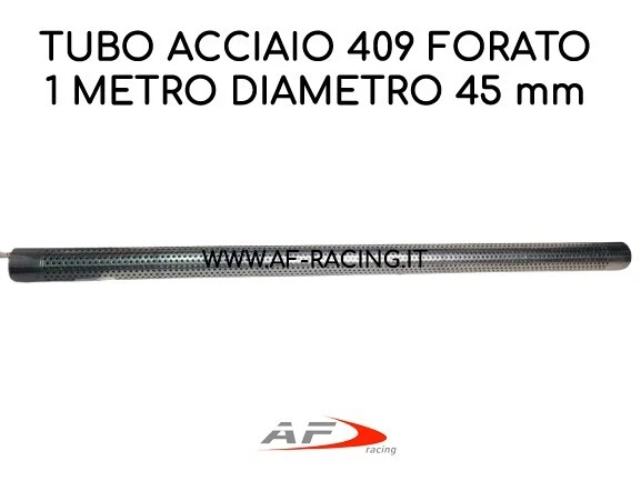 Tubo Forato Acciaio Inox 45mm X 500mm - V2A 1.4301, Per Scarichi E Fai-Da-Te - Foto 9