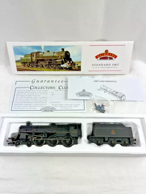 Bachmann 31-108, BR Standard 4MT 4-6-0 Locomotive, #75065 with Tender - Boxed