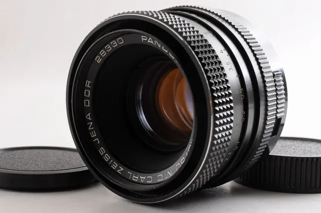 【MINT】Carl Zeiss JENA DDR PANCOLAR electric 50mm F/1.8 MC MF Lens For M42 JAPAN