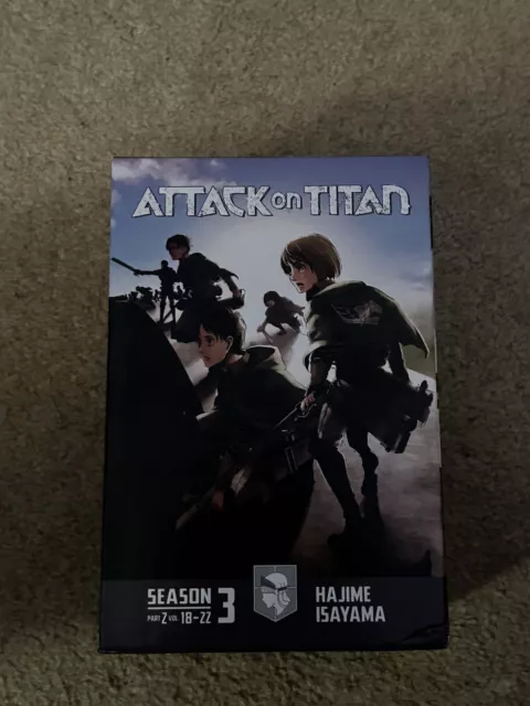 Attack on Titan Season 3 Part 1 Manga Box by Isayama, Hajime