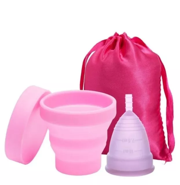 Menstruationstasse Menstruationsbecher Menstruationscup Silikon Größe S