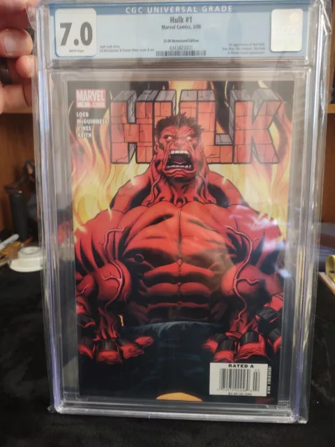 Hulk # 1-Newsstand Ed. CGC 7.0 / Look Pics & Read/ E. McGuiness/ 1st Print......