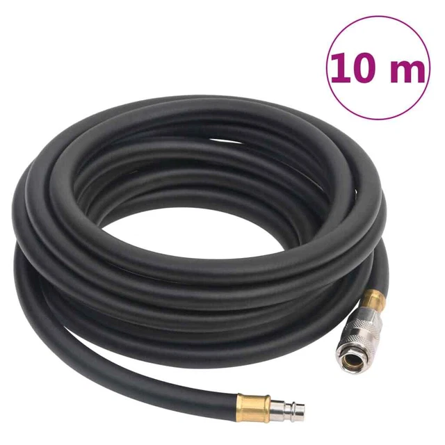 AX Tubo Aria 10m Nero Gomma Ibrido Compressori Flessibile Chiavi Multiuso 154495