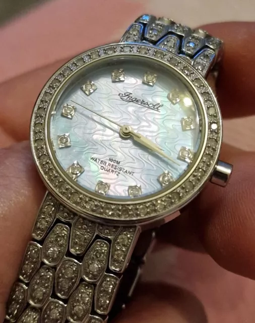 Ladies ingersoll hotsell diamond watch