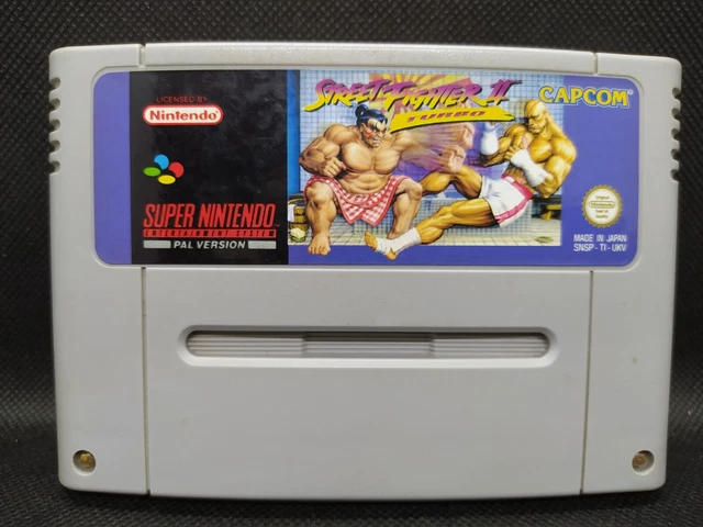STREET FIGHTER 2 II Turbo - Super Nintendo SNES EU PAL - SNSP-TI-UKV (l ...