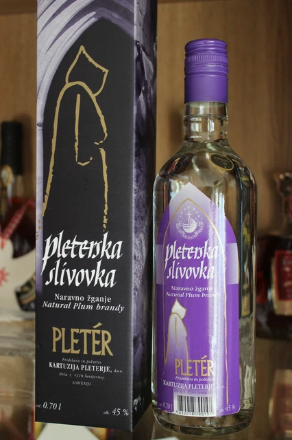 SLIVOVITZ PLETER 0,7L Pleterska Slivovka Plum brandy Slovenien