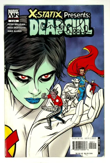 X-Statix Presents Deadgirl #2 Signed by Laura & Mike Allred Marvel Comics