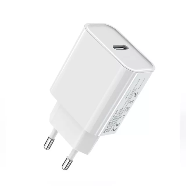 Für Apple iPhone 15 14 13 12 Pro Ladegerät Netzteil 20W USB-C iPad Power Adapter