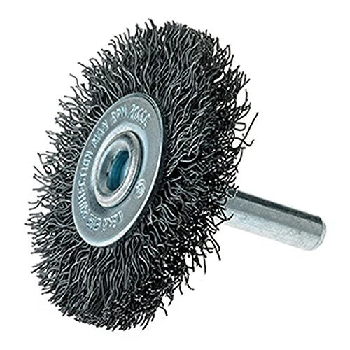 182020B - 2" x 1/4" Shank Crimped Wire Wheels, .014 Carbon Steel Wire (20 pack)