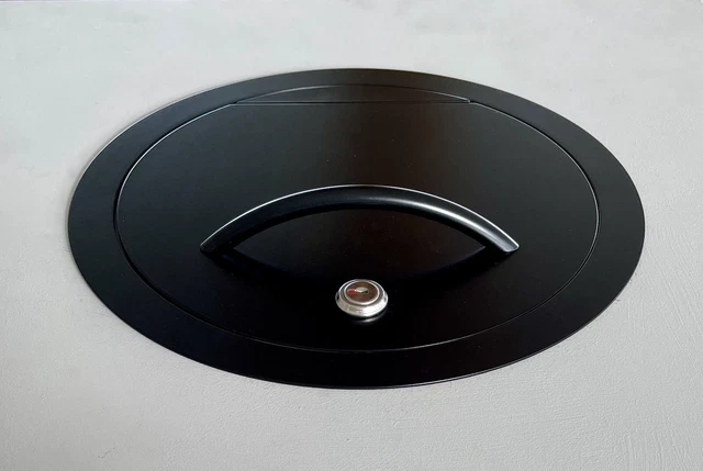 VOLTA - einfach elegant, Durchmesser DN300, Schwarz matt