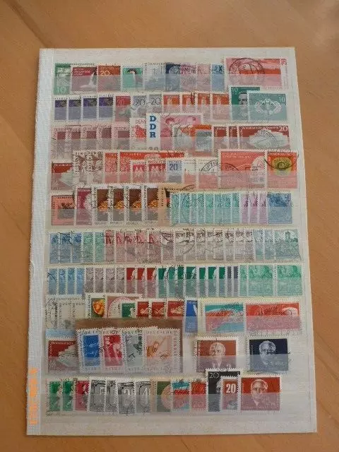 DDR Briefmarkensammlung gestempelt