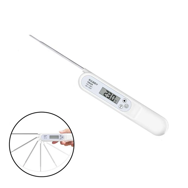 Sonda de alimentos termómetro de carne conmutable portátil Turquía 16*3*1,5 cm