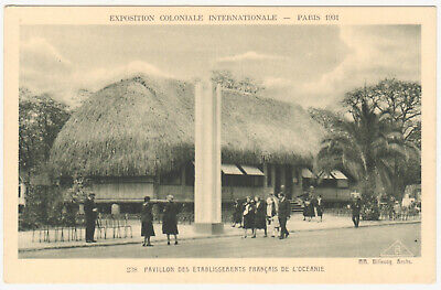 CPSM 75 PARIS Exposition Coloniale Internationale de 1931 – Pavillon des établis