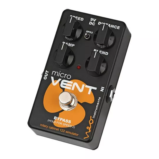 Neo Micro Vent 122, Rotary Speaker Guitar Effects Pedal Modeled on Leslie 122 wi