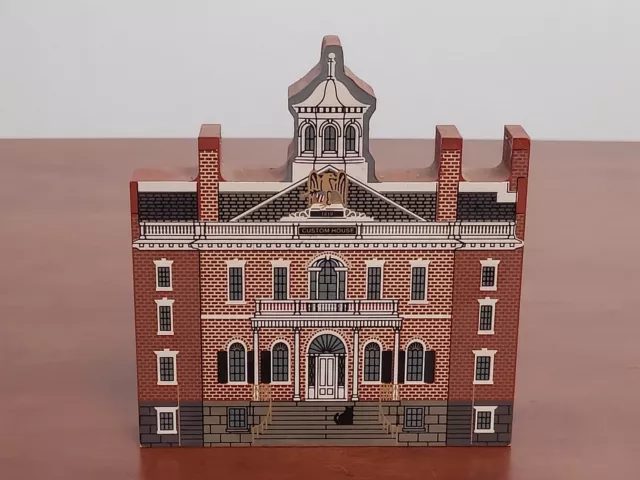 1998 The Cat's Meow Village US CUSTOMS HOUSE Historic Salem Series Massachusetts