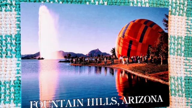 Post Card Fountain Hills Arizona