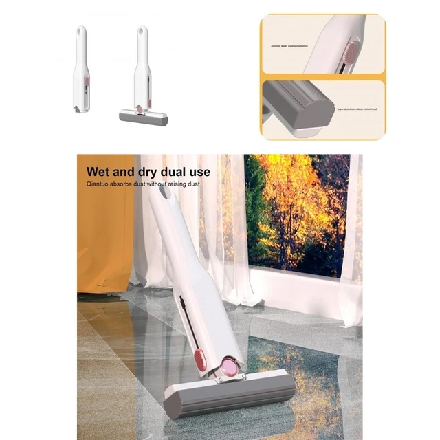 Mini Mop Foldable Clean Household Mini Desktop Car Counter Cleaning Mop Non-slip