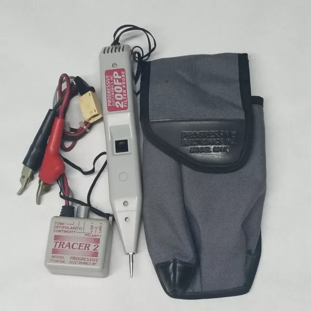 Progressive Electronics 200FP Filter Probe Tracer 2 (77HP/6A) & Case Model 801 K