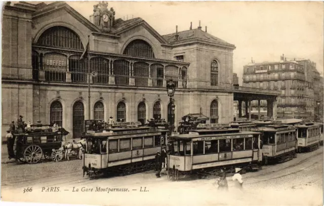 CPA AK PARIS 14e La Gare de Montparnasse (535986)