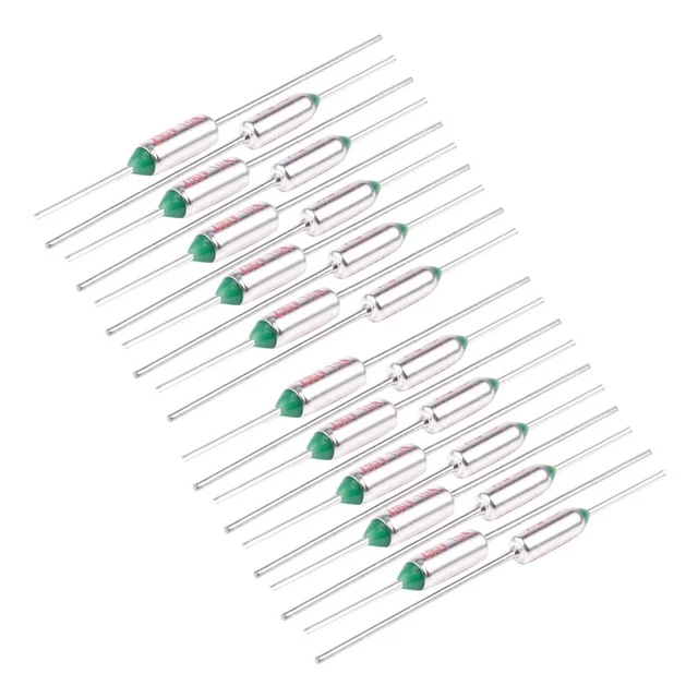 20 Pz 250V 10A Tf Fusibile Termico da 120 Gradi Celsius E2O1