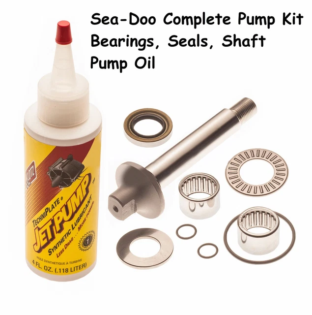 SEA DOO PUMP Rebuild Kit Shaft Bearings And Oil 587 650 GT SP SPI XP