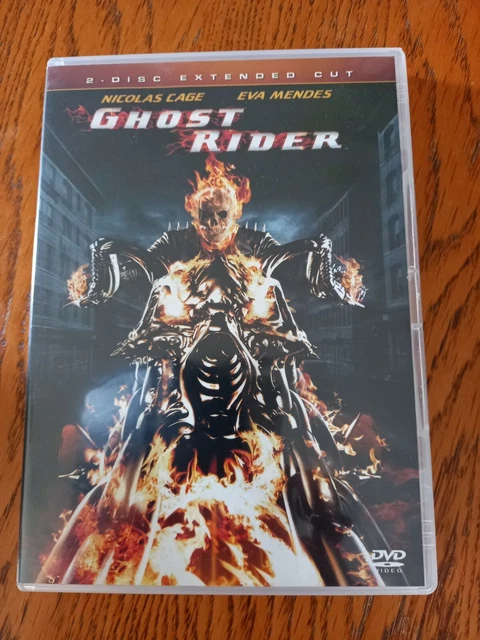 GHOST RIDER DVD 2 Disc Extended Cut Nicolas Cage £14.24 - PicClick UK