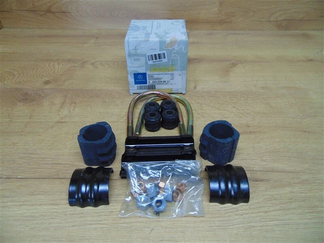 Kit De 2 Patins De Roulement Pour Barre De Torsion - Référence URO 1633230220KIT - Matériau Delrin (identique D'origine)