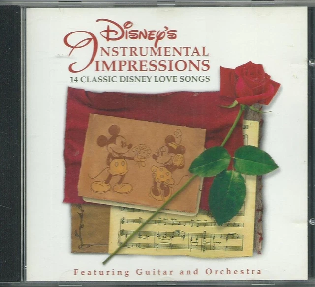 DISNEY'S INSTRUMENTAL IMPRESSIONS - 14 Classic Disney Love Songs £10.29 ...