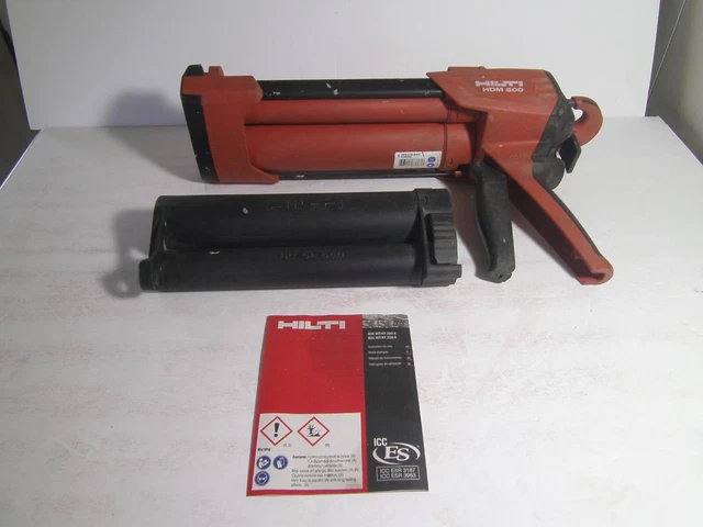 Hilti HDM 500 Manual Epoxy Dispenser Gun With HIT-CR 500 & HIT-CB 500 Cartridges