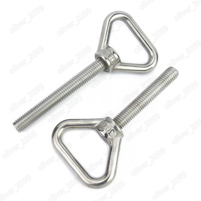 304 Viti Bulloni Occhio Triangolo Acciaio Inox M8 M10 M12