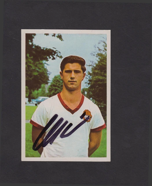 1965/66 Bergmann Bundesliga #267 Gerd Müller RC Rookie Autogramm Gerhard