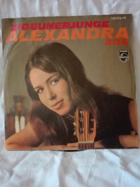 ALEXANDRA - ZIGEUNERJUNGE, 7"Single Vinyl , Vg++