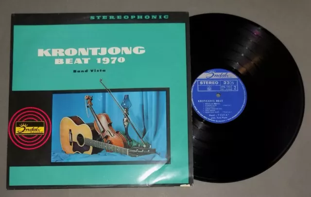 Selten Indonesische LP Krontjong Beat 1970 - Band Vista Indah Pop Folk Malay