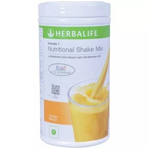 Mezcla De Batido Nutricional Herbal Life Sabor Mango 780Gm