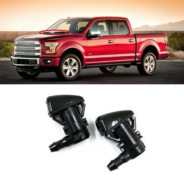 Ugello Tergicristallo Nero per Ford 2011-2016 F-350 F-550 Ricambio Dischi Auto