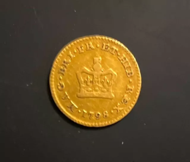 The King George 111 1/3 Gold Guinea Of 1798
